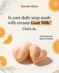 Goat Milk Orange Diamond Heart Soap